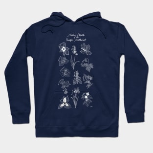 Native Plants of the Pacific Northwest Hoodie